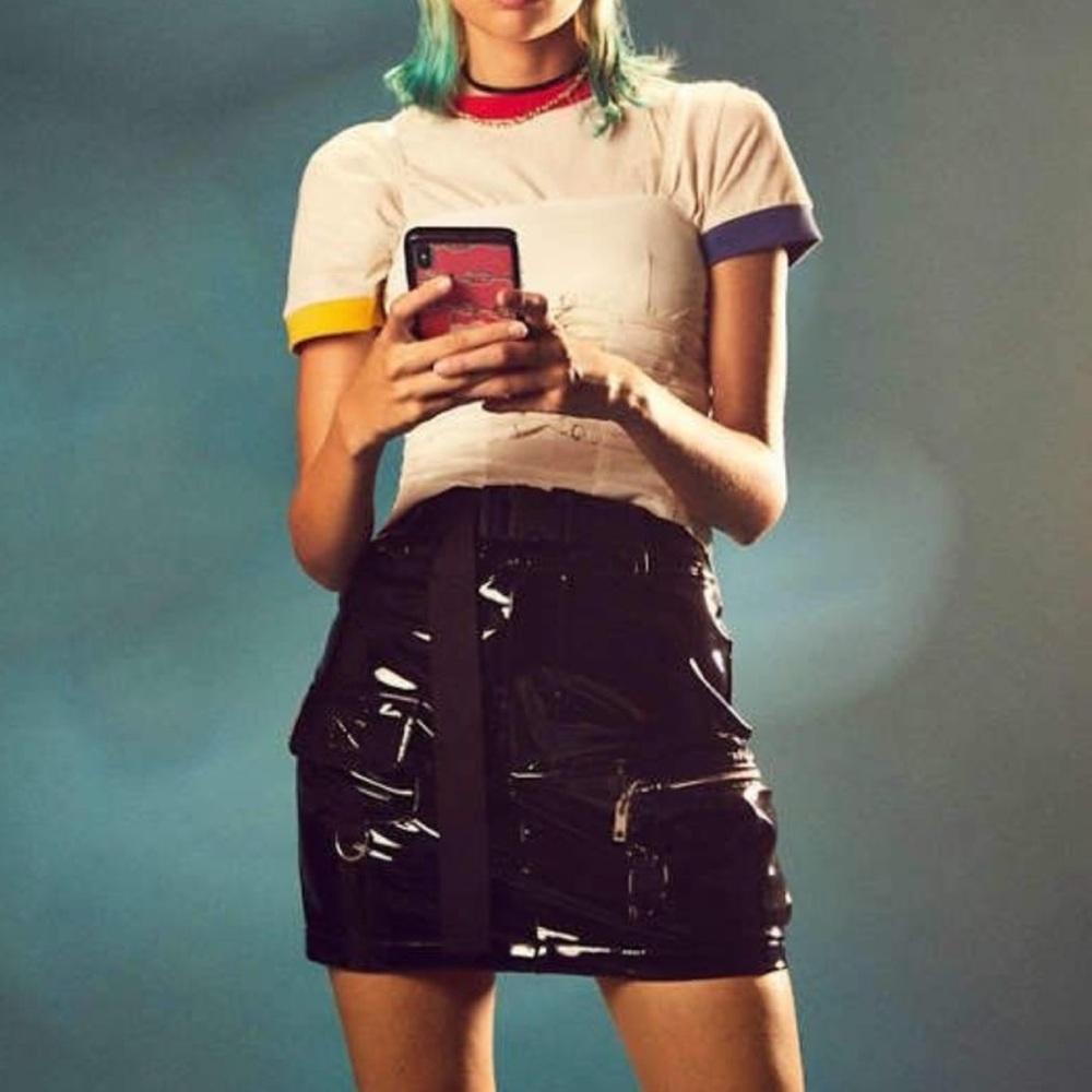 Iamgia leather skirt